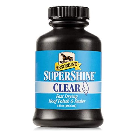 Absorbine 5225 Super Shine Hoof Polish, Clear, 237 ml Cover