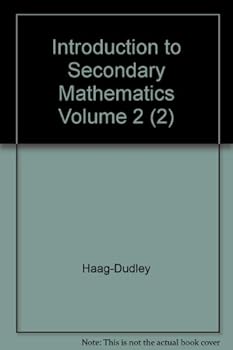 Hardcover Introduction to Secondary Mathematics Volume 2 (2) Book