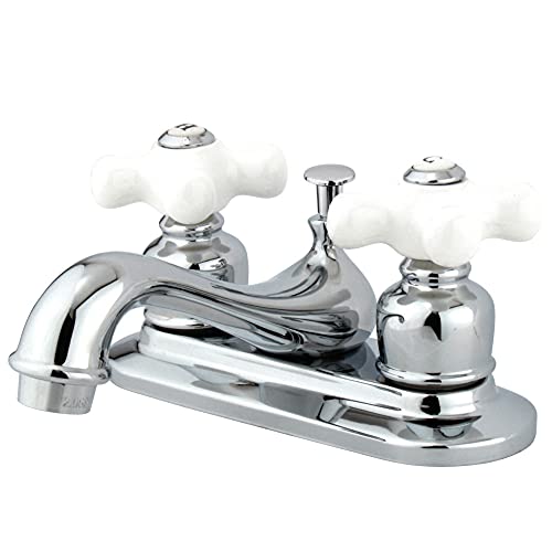 Best Deal Product Kingston Brass GKB601PX Restoration 4-Inch Centerset Lavatory Faucet with Retail Pop-Up, 4-1/2 inch in Spout Reach, Polished Chrome New Deal Kingston Brass GKB601PX Restoration 4-Inch Centerset Lavatory Faucet with Retail Pop-Up, 4-1/2 inch in Spout Reach, Polished Chrome