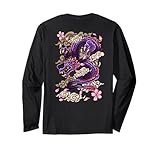 Asian Inspired Dragon Designs with Flower Clouds