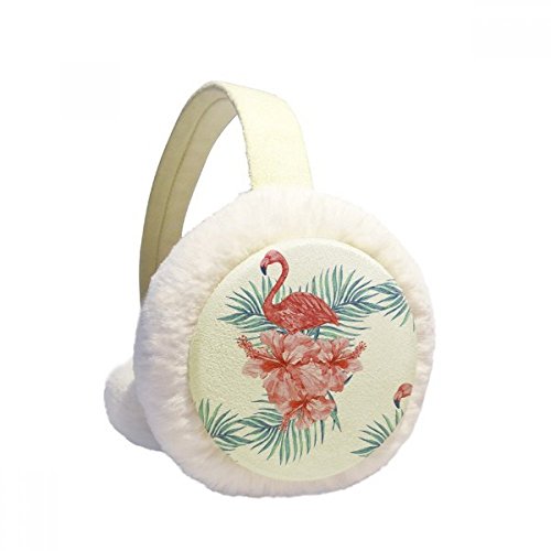 Orejeras de invierno de flamencos unisex plegables DIYthinker