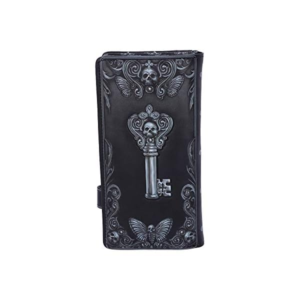 Nemesis Now B5117R0 Edgar Allen Poe Nevermore Raven Geldbörse, PU, Schwarz, 18,5 cm – Bild 4