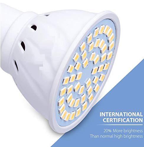 AUFWH （8PCS） LED MR16 Lampadina spot E27 Lampada