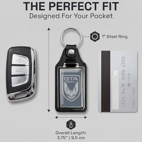 Image of Brotherhood Car Key Chain for Trans Am Firebird - Classic Models Keychain for Men and Women Gift Key Ring