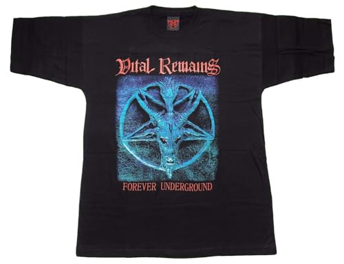 Photo de Vital Remains - Forever Underground T-Shirt Black (L) New, Heavy, Thrash XL