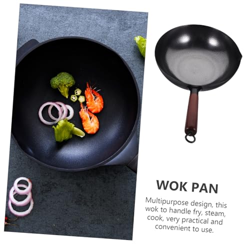 Wok de Hierro Forjado Antiadherente Tradicional miniatura 7