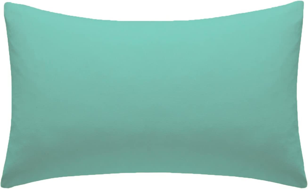 Niys Luxury Bedding Duck Egg Pillowcase Pair By Pillow Covers (Duck Egg)