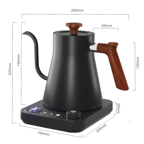Tetera eléctrica TsoLay acero inoxidable 1200W miniatura 5