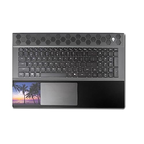 Image of MightySkins Skin Compatible with Alienware M18 R1 (2023) Full Wrap Kit - Palm Sunrise | Protective, Durable, and Unique Vinyl Decal wrap Cover | Easy to Apply & Change Styles | Made in The USA