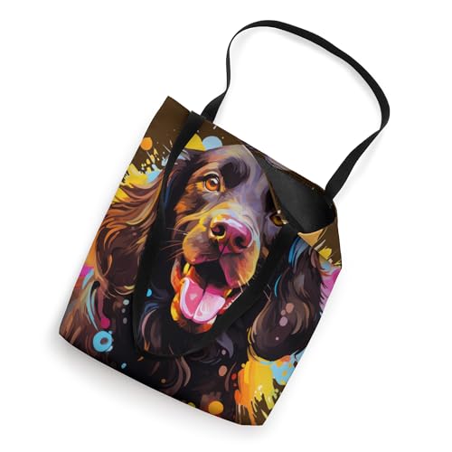 Bolso tote con retrato de Boykin Spaniel | Arte en color miniatura 2