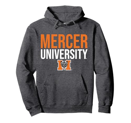 Mercer University Bears Stacked Pullover Hoodie