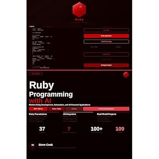 Ruby Programming with AI Audiobook By Steve Cook cover art