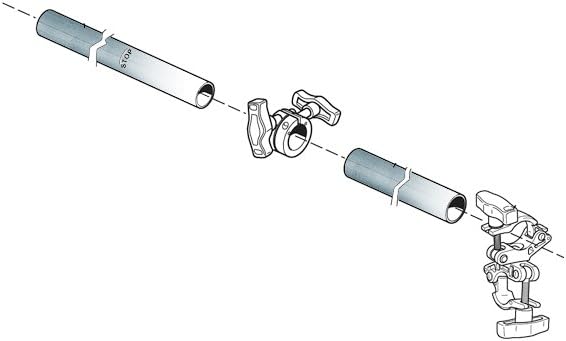X406TUBE Cross Pole 6000 Tube