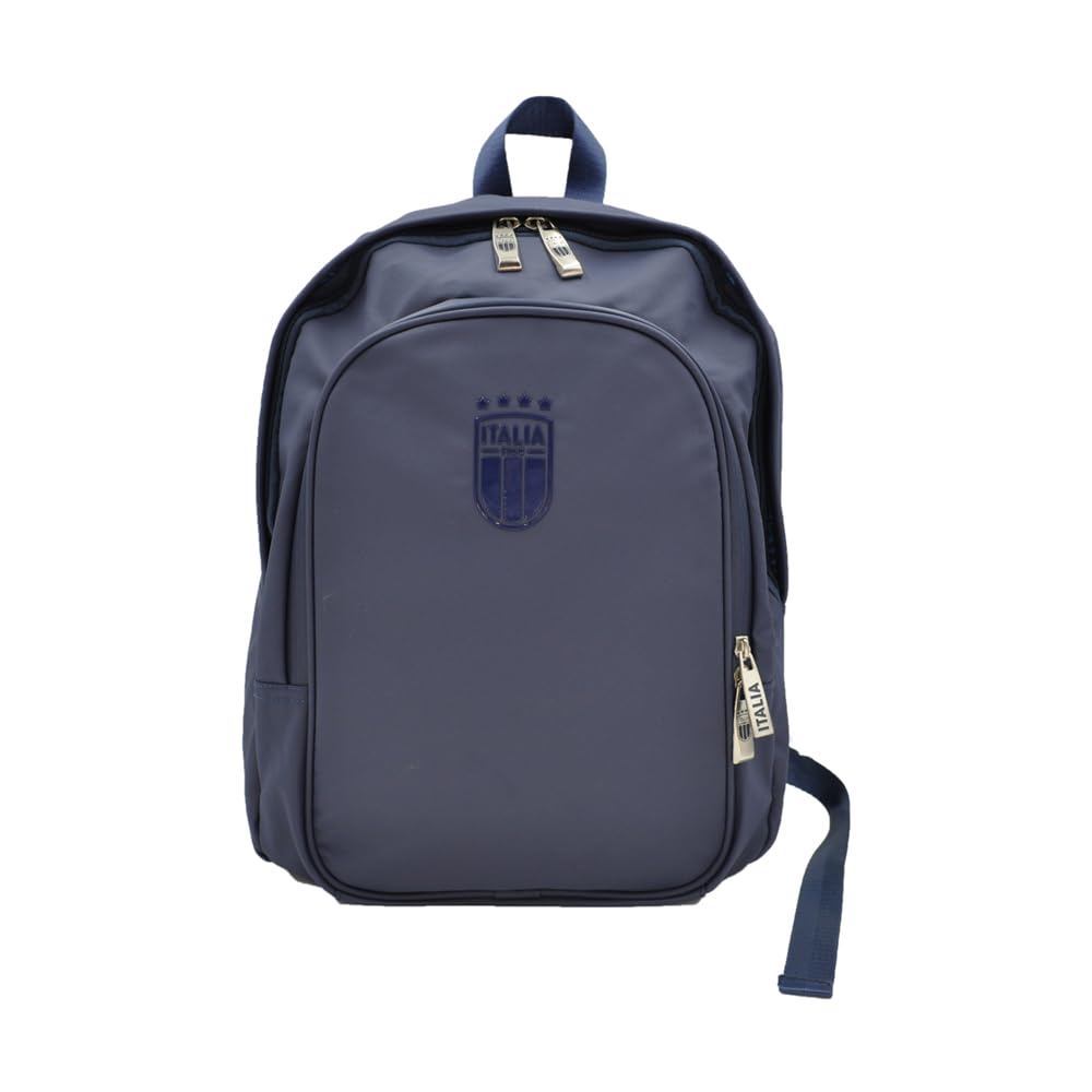 FIGC Unisex's 253461 Italia Travel Backpack Bag, Blue, Large