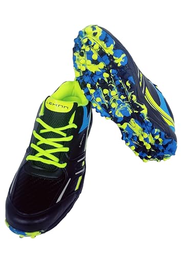 Image of Hockey Shoes for Youth, Mens and Adults, Twin Color Combination with Good Flexibility, Durability & Perfect Finish with Specially Designed Rubber Sole with Multi-Color Combination.