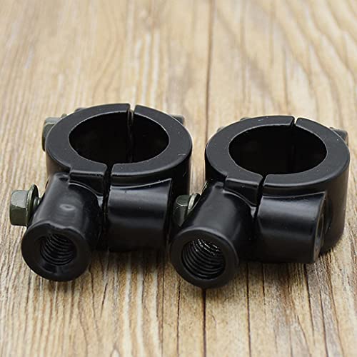 Image of CALANDIS Universal Motorcycle 7 /8 inch Handle Bar Mirror Mount Holder Clamp Adaptor 10Mm