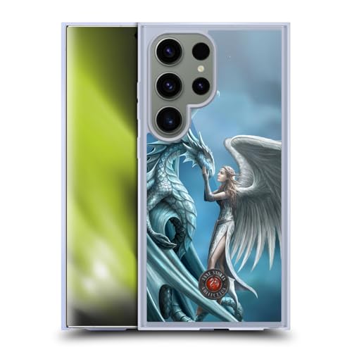 Coque Samsung Galaxy S24 Ultra 5G MagSafe Anne Stokes Dragon argenté