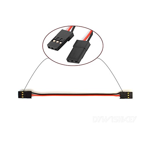 Cables de conexión para servo de 100 mm con terminales macho a macho en pack de 10 2