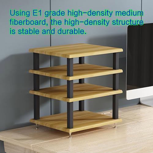 Support de lecteur multimédia AV étagère porte-CD de stockage audio multicouche - 3
