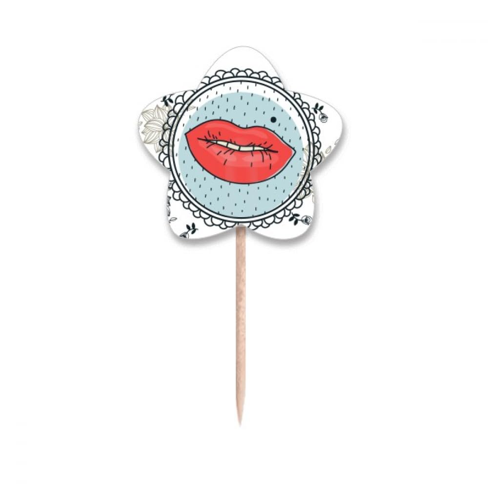 Cure-dents fleurs et etoiles pour animer vos aperitifs en famille ou entre amis