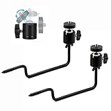 WINBUYGO Trail Camera Mount Tree Mount for Hunting Cameras, Game Cam Tree Mounting Bracket with 1/4 inch Screw(2 Pack)