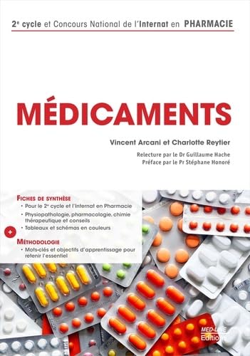 Médicaments: 2e cycle et Concours national de l'internat en pharmacie
