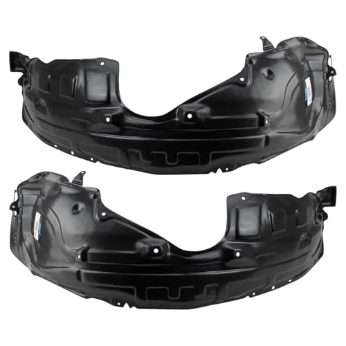 Image of TRQ Front Inner Fender Liner Set Compatible with 2010-2015 Mazda CX-9 MA1248141 MA1248144 MA1249141 MA1249144