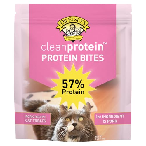 Dr. Elsey's Pork Protein Bites Cat Treats, 6oz