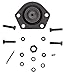 ACDelco Advantage 46D0062A Front Upper Suspension Ball Joint Assembly