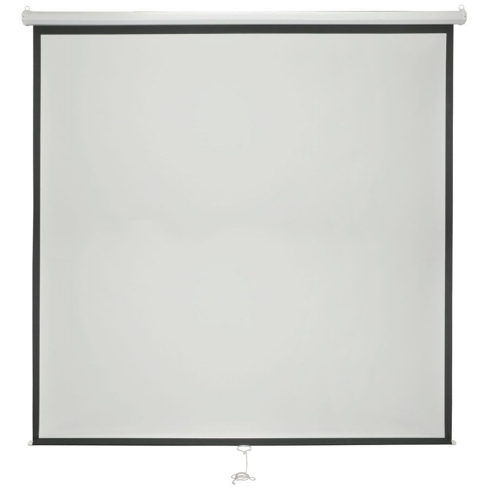 Av:link Black 84" 1:1 Manual Projector Screen - 952.328Uk