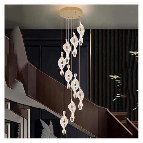 Lustre salle à manger suspendu LED moderne 9 têtes pour éclairage intérieur design