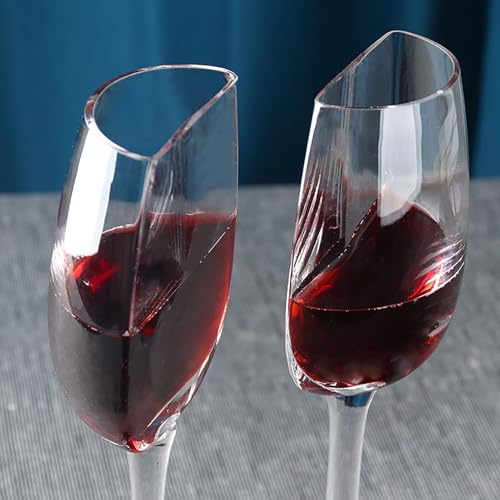 Opiniones y reviews de Copas para degustación de vino favoritos de las personas. 49 Media Copa De Vino,Copas De Vino Medio Cortadas,Copa De Vino Tinto Medio De 140 Ml- Half Glass Wine, Copa De Vino Dividida En Dos, Copa De Vino Creativa Regalo Para La Mejor...