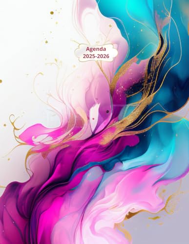 Agenda 2025 2026: Grand Planificateur Mensuel de 2 Ans Du Janvier 2025 à Décembre 2026 Pour Vous Aider à Planifier Chaque Mois