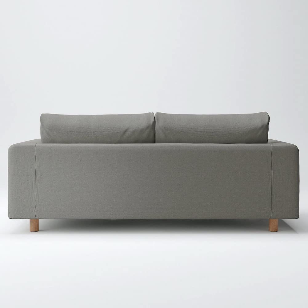 Amazon.co.jp: 無印良品 カバー チャコール 綿麻バスケット織 ソファ