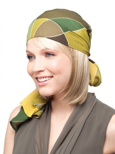 Halo Bob Hairpiece by Rene of Paris in Marble Brown, Length: Medium