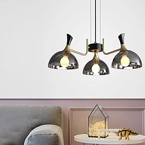 Lámpara de techo negra moderna de 5 luces ideal para iluminar tu pasillo o dormitorio 4