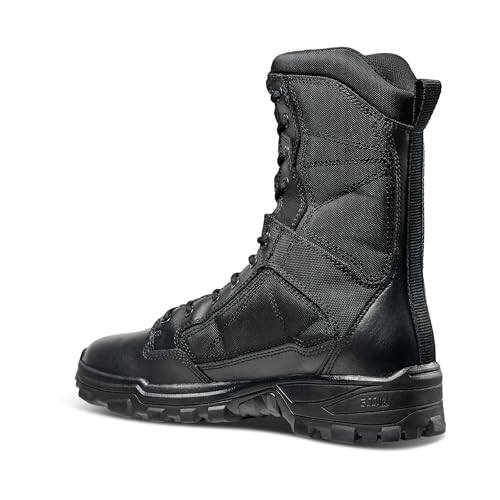Image of 5.11 Tactical Men's Fast-Tac 8″ Boot - Cushioned Tactical Duty Boot with Slip-Resistant Sole, Black, Style 12387