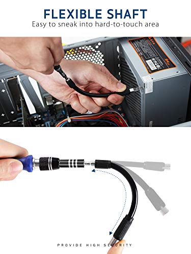 Syntus Precision Screwdriver Set, 63 In 1 With 57 Bits Screwdriver Kit, Magnetic Driver Electronics Repair Tool Kit For Iphone, Tablet, Macbook, Xbox, Cellphone, Pc, Game Console, Blue #TOP2