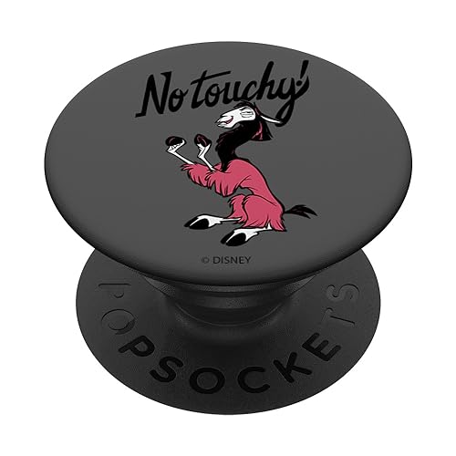 Disney Emperors New Groove Llama Kuzco No Touchy! PopSockets Adhesive PopGrip