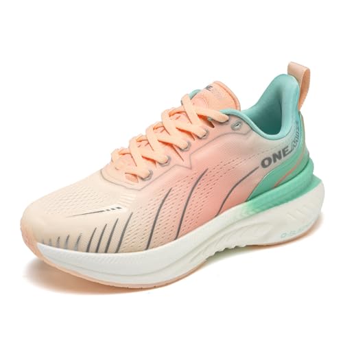 Image of ONEMIX Running Shoes Breathable Mesh Cushioned Stability Athletic Sneakers | Road Running Shoes
