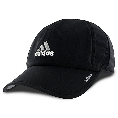 adidas Mens Adizero Stretch Cap, Black/Aluminum 2, Large/x-Large