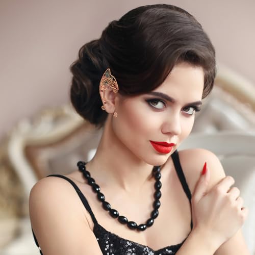 Lurrose 1 paire de boucles d'oreilles à tige pour femme – vue 7