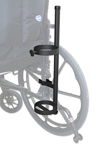Rehabilitation Advantage Oxygen Cylinder Holder, Black #TOP1