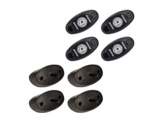 RIGID INDUSTRIES Rock LED Light Kit | 4 Cool White, 400203