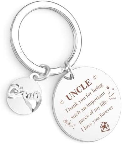 Uncle Gifts,Uncle Birthday Gifts,Gifts for Uncle Keyring,Uncle Gift,Uncle Gifts from Niece Nephew,Best Uncle Gifts,Uncle Presents Ideas,Special Uncle Gifts Personalised,Uncle Christmas Gifts Keychain
