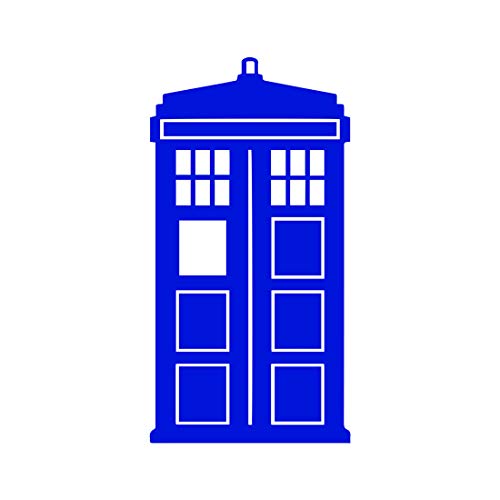 Tardis DW Police Box Sticker Decal Notebook Car Laptop 2