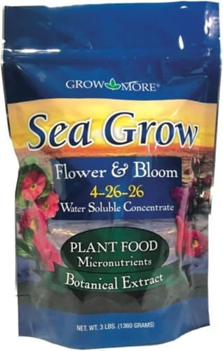 Fertilizante Grow More Sea Grow Flower & Bloom 3 lbs miniatura 1