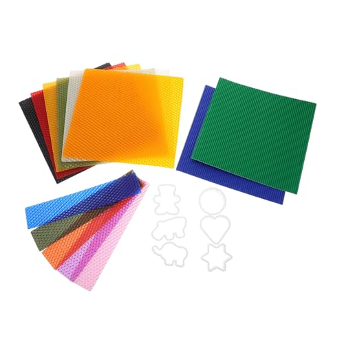 BRIGHTFUFU Candle Making Kit for Kids Honeycomb Beeswax Sheets Rolling Candles for Fun Crafting Activities