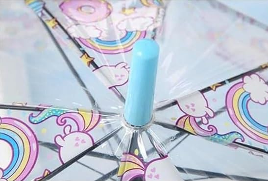 Image of Holographic /Transparent Fashion Rain Sunshade Umbrella P