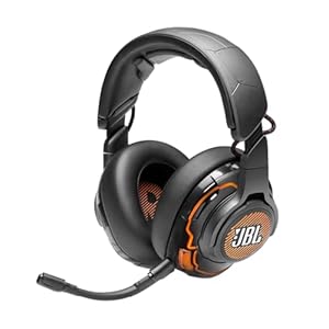 JBL Quantum One – USB wired over-ear professional gaming headset with head-tracking enhanced JBL QuantumSPHERE 360, Active noise cancelling and Hi-Res certified sound (Black)